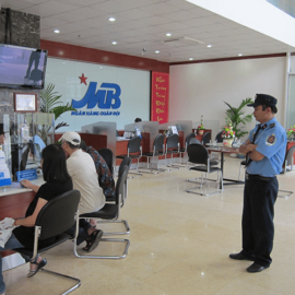 Bảo vệ CN Ngân hàng MB Bank – HCM