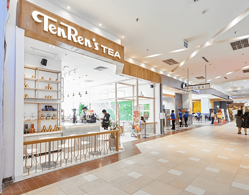 Một cửa hàng trà sữa Ten Ren